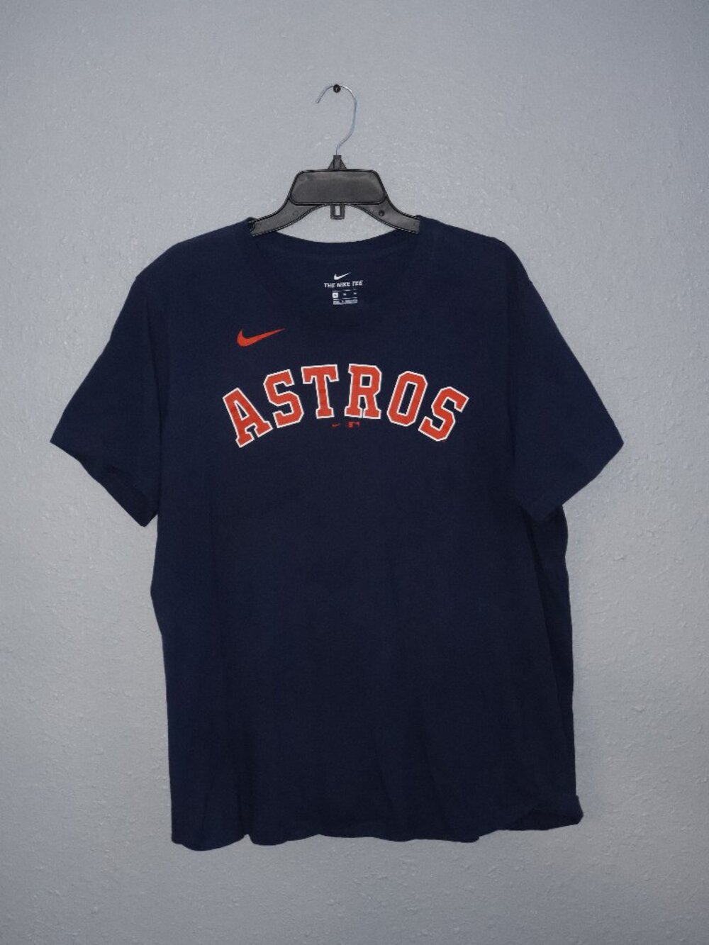 Nike Houston Astros Alex Bregman #2 Name & Number Shirt XL